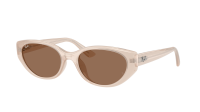 Ray-Ban Bio-based RB4457D 6786/73 55-19 Opal Beige