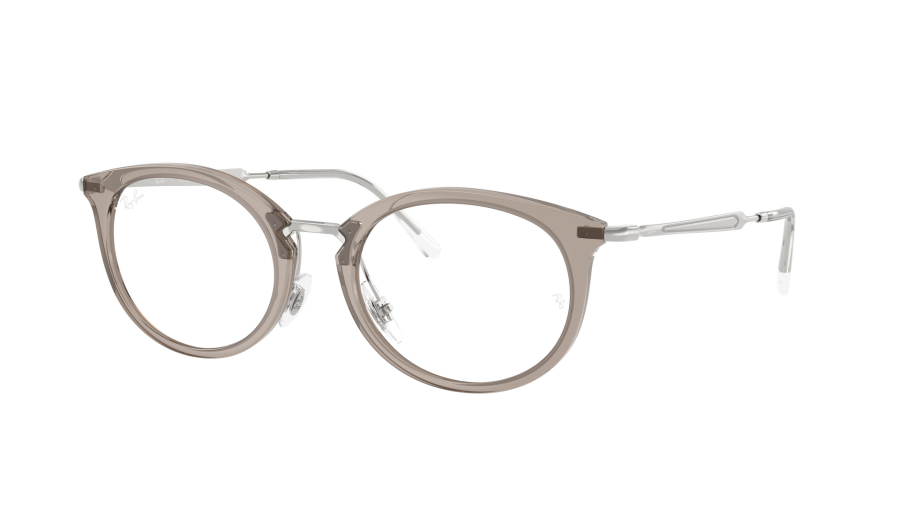 Ray-Ban RX7255 RB7255 8125 53-20 Translucent Grey