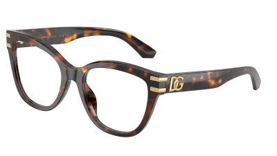 Occhiali da vista Dolce & Gabbana DG3418 502 53-19 Havana in stock