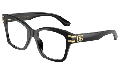 Occhiali da vista Dolce & Gabbana DG3419 501 52-19 Nero in stock