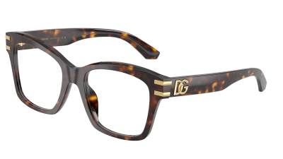 Occhiali da vista Dolce & Gabbana DG3419 502 54-19 Havana in stock