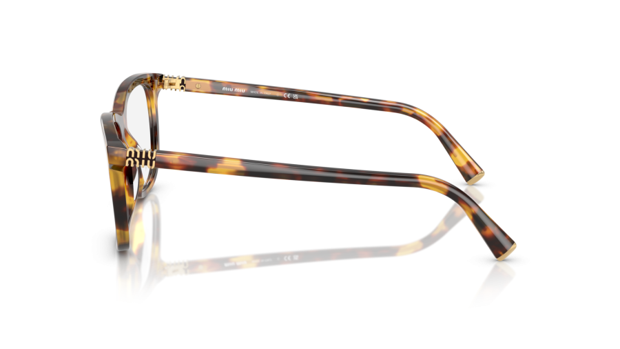 Eyeglasses Miu Miu MU 01WV 14L1O1 52-17 Havana Honey in stock ...