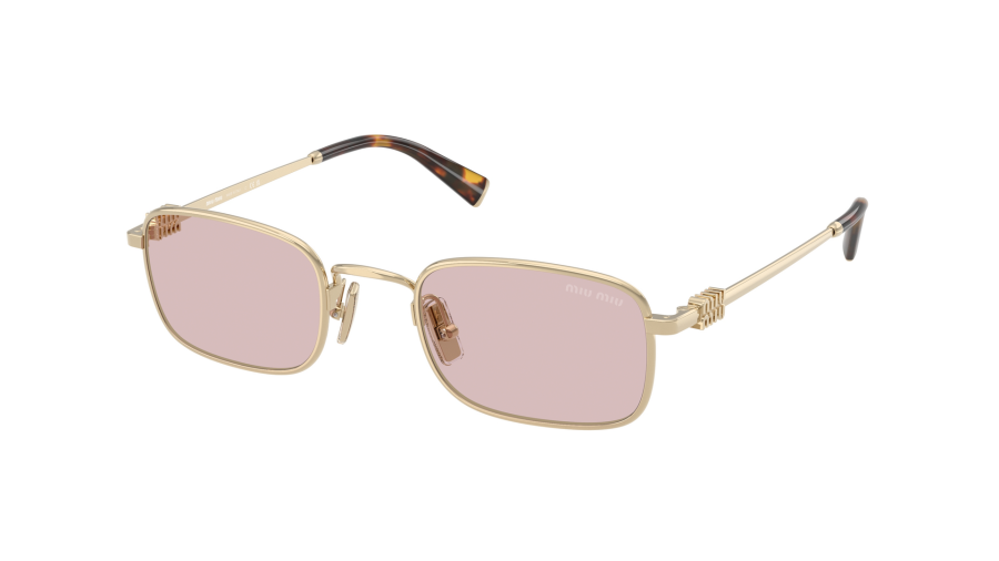 Miu Miu MU A53S ZVN-4I0 49-22 Pale Gold