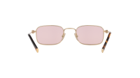 Miu Miu Logo MU A53S ZVN-4I0 49-22 Pale Gold