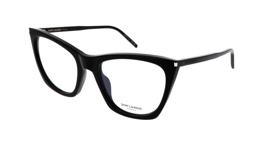 Okulary korekcyjne Saint Laurent Corner angle SL 214 KATE THIN OPT 001 55-20 Czarny