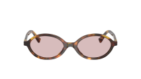 Miu Miu Regard MU 04ZS 14L4I0 50-18 Havana Honey