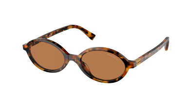 Occhiali da sole Miu Miu MU 04ZS 19P2Z1 50-18 Light havana in stock