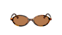 Miu Miu Regard MU 04ZS 19P2Z1 50-18 Light havana