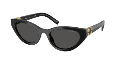 Miu Miu Regard MU A04S 16K-08Z 54-20 Black 