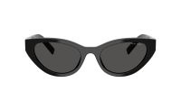 Miu Miu Regard MU A04S 16K-08Z 54-20 Black 