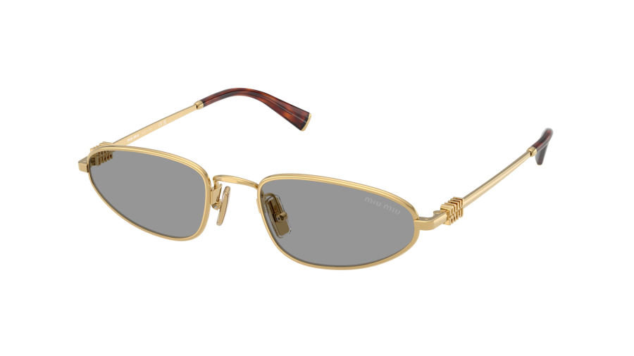 Miu Miu MU A52S 5AK-40O 52-19 Gold 