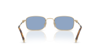 Miu Miu Logo MU A53S ZVN60O 49-22 Pale Gold