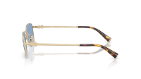 Miu Miu Logo MU A53S ZVN60O 49-22 Pale Gold