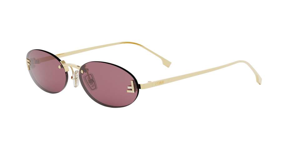 FENDI First crystal FE4075US 30Y 54-15 Or