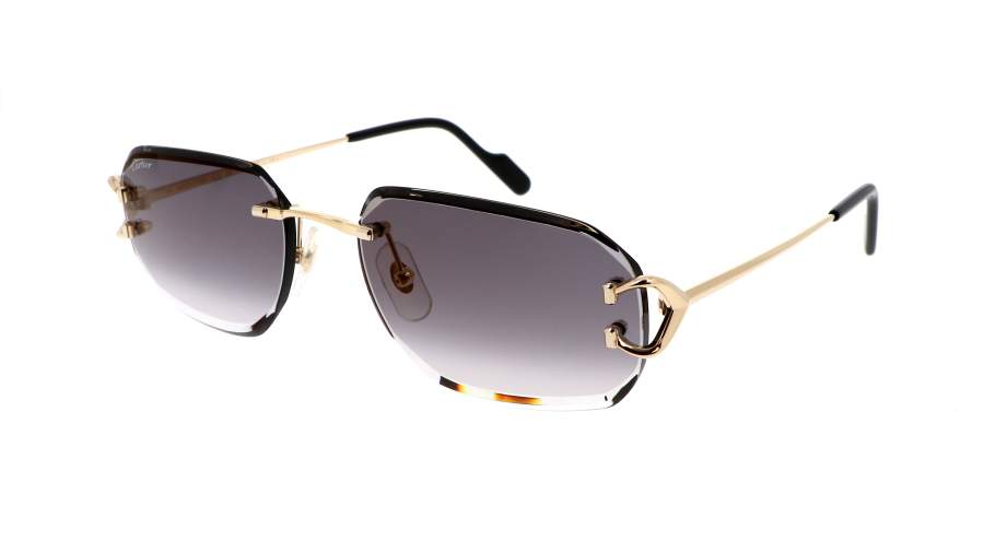Solbriller Cartier Core range CT0468S 001 58-18 Guld