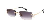 Cartier Décor c de cartier CT0550S 001 56-18 Ouro
