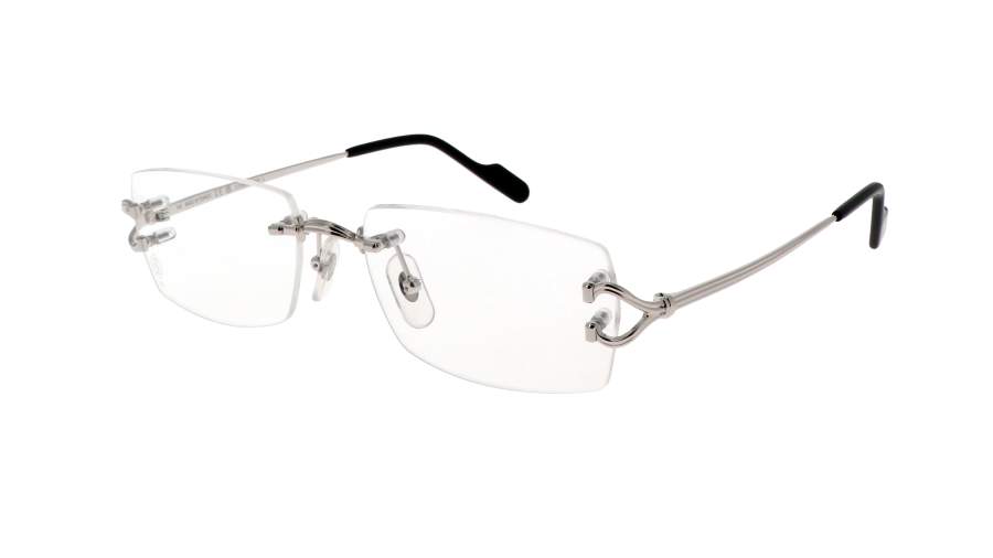 Óculos de grau Cartier Core range CT0563O 002 56-18 Prata