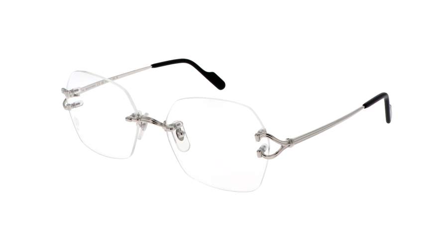 Brille Cartier Core range CT0564O 002 55-18 Silber