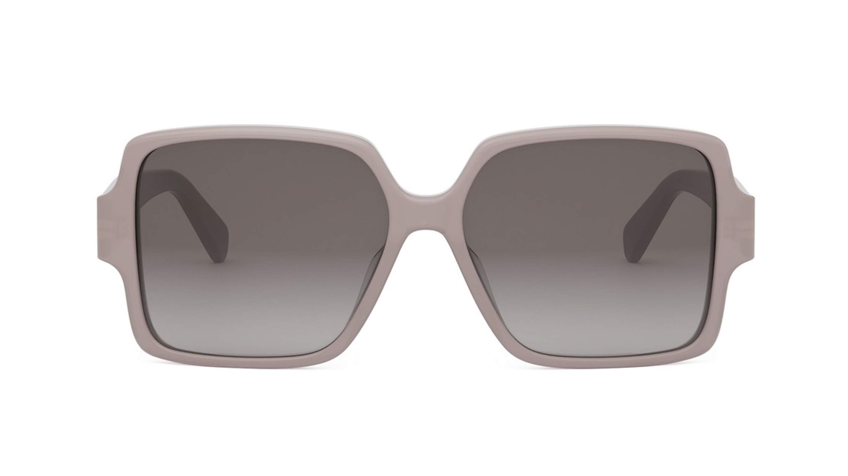 Celine Light Pink Square Acetate Sunglasses with Gradient Lenses Sunglasses CELINE Triomphe CL40316U 45F 60-15 Pink in stock  main image 3
