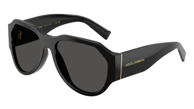 Occhiali da sole Dolce & Gabbana DG4504 501/87 58-18 Nero in stock
