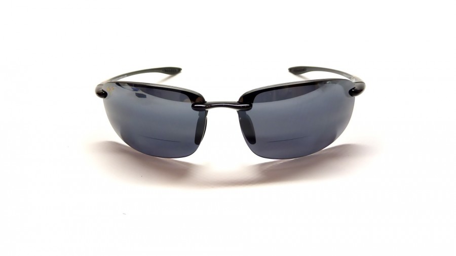 Sonnenbrille Maui Jim Ho'Okipa MauiReader® G807 02 + 2,00 Schwarz Polarisiert auf Lager