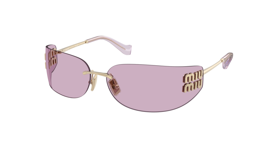 Miu Miu MU A51S ZVN-90O 75-14 Pale Gold