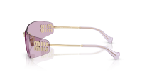 Miu Miu Aube MU A51S ZVN90O 75-14 Pale Gold