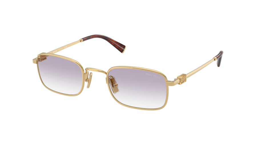 Miu Miu MU A53S 5AK-04O 49-22 Gold 