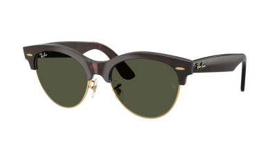 Sonnenbrille Ray-Ban Clubmaster way RB2341 990/31 51-19 Red havana on gold auf Lager