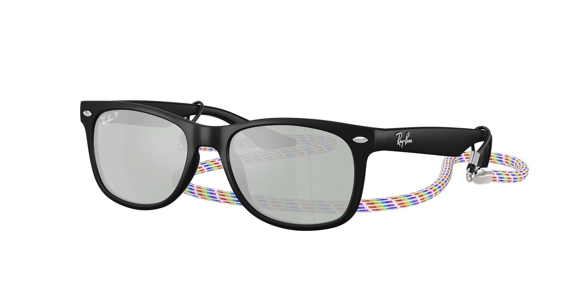 Sunglasses Ray-Ban Junior new wayfarer RJ9052S 7028/Y4 47-15 Rubber ...