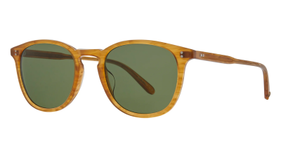Garrett Leight Kinney 2007 CH/BS PLR 49-22 Champagne