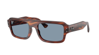 Ray-Ban Lukas Bio-based RB4454 1398/56 53-20 Striped Havana