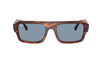 Ray-Ban Lukas Bio-based RB4454 1398/56 53-20 Striped Havana