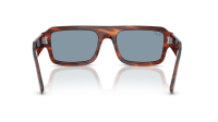 Ray-Ban Lukas Bio-based RB4454 1398/56 53-20 Striped Havana