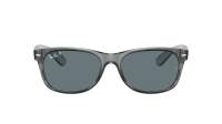 Ray-Ban New wayfarer RB2132 6450/3R 55-18 Cinza
