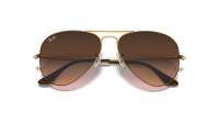 Ray-Ban Aviator Large Metal Gradient RB3025 9001/A5 58-14 Bronzo