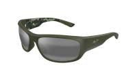 Maui Jim Ma'ukele 682-15 / MJ0682S 004 64-17 Matte Military Green