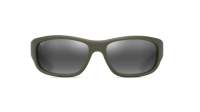 Maui Jim Ma'ukele 682-15 / MJ0682S 004 64-17 Matte Military Green