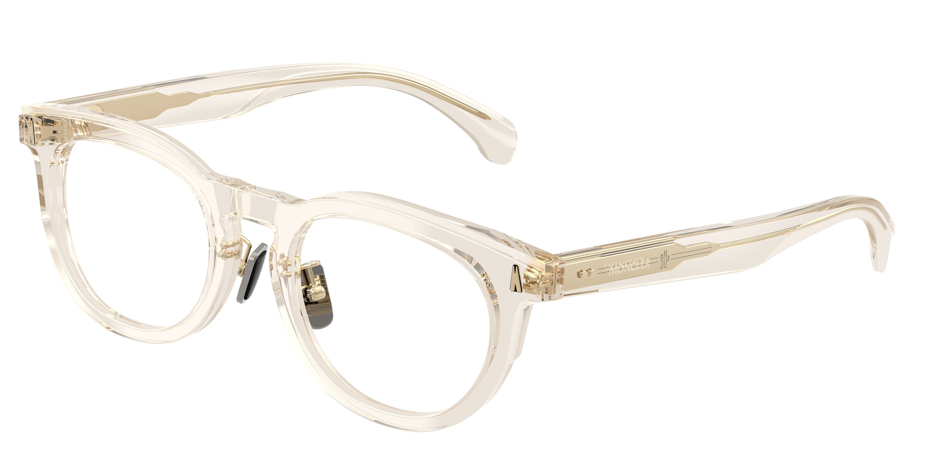 Eyeglasses Moncler ME2004D 3003 50-21 Transparent Butter | Visiofactory