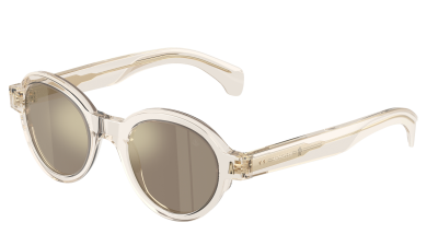 Occhiali da sole Moncler Rondosa ME6003 3003/5A 47-22 Transparent Butter
