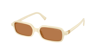 Sonnenbrille Miu Miu MU 11ZS 21D90Q 51-16 Milk auf Lager