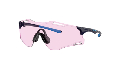 Sonnenbrille Oakley Cybr zero OO9512D 04 39-139 Polished Black Clear Fade