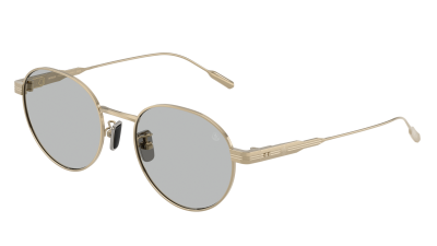 Sunglasses Moncler Subtila ME4006TD 100787 53-20 Shiny Pale Gold