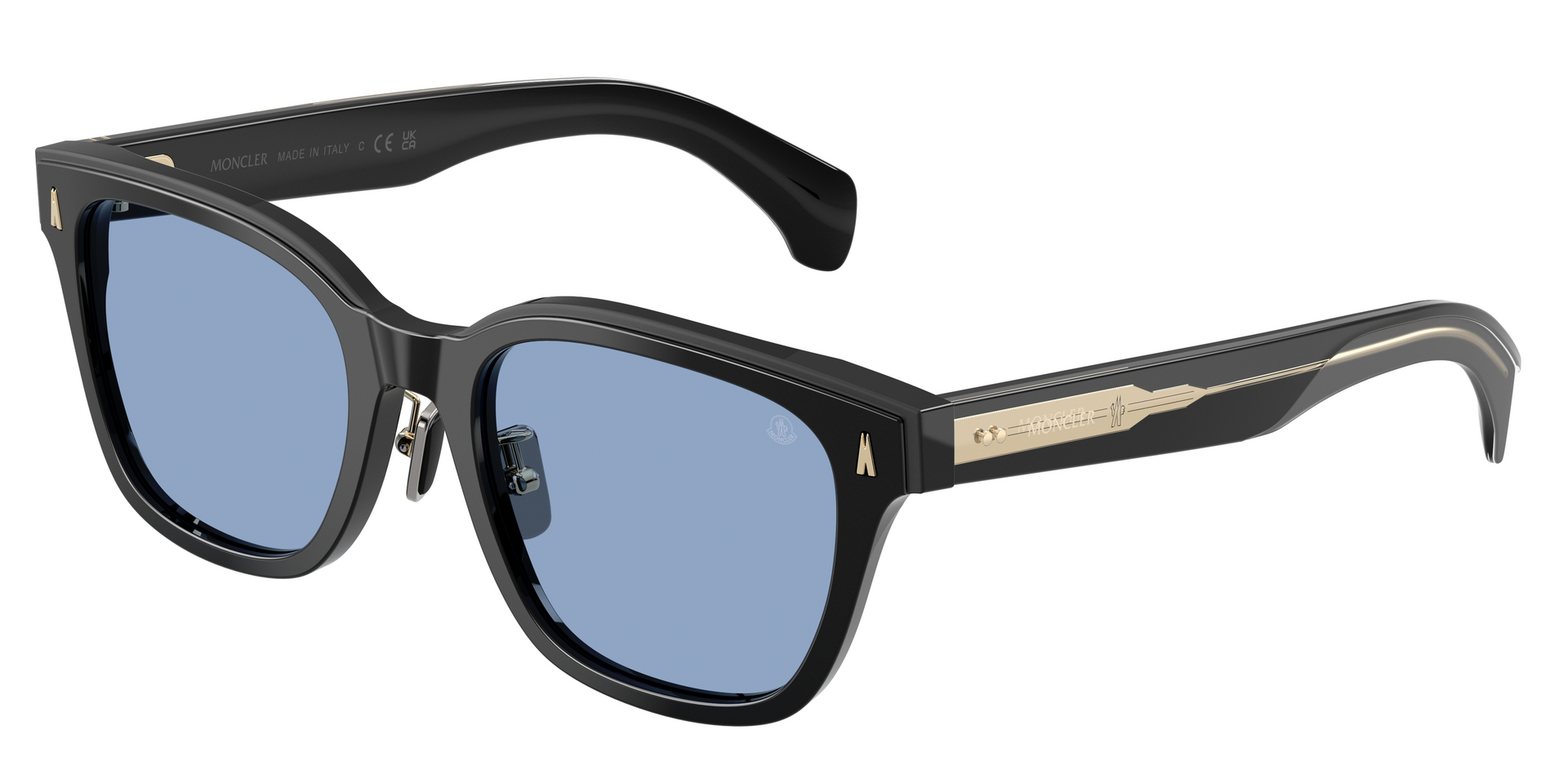 Sunglasses Moncler Metrope ME6002D 3001/72 54-20 Shiny Black | Visiofactory