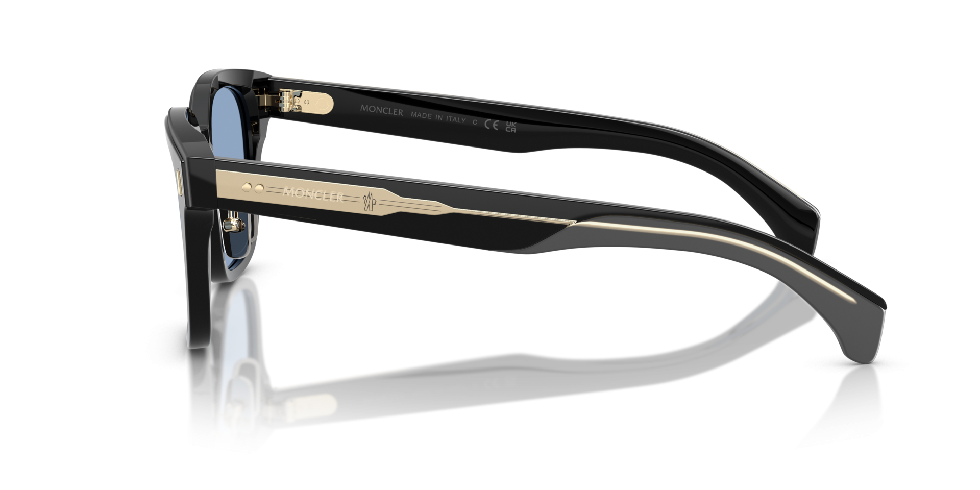 Sunglasses Moncler Metrope ME6002D 3001/72 54-20 Shiny Black | Visiofactory