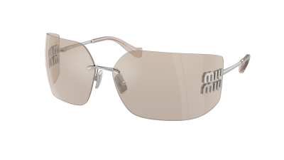 Solbriller Miu Miu Aube MU 54YS 1BC10F 80-14 Silver