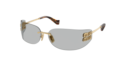Occhiali da sole Miu Miu Aube MU A51S 5AK50K 75-14 Pale Gold