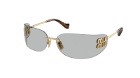 Miu Miu Aube MU A51S 5AK50K 75-14 Pale Gold