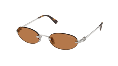 Occhiali da sole Miu Miu MU A54S 1BC90Q 51-20 Silver in stock