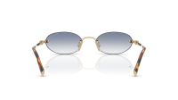 Miu Miu Logo MU A54S ZVN80O 51-20 Pale Gold